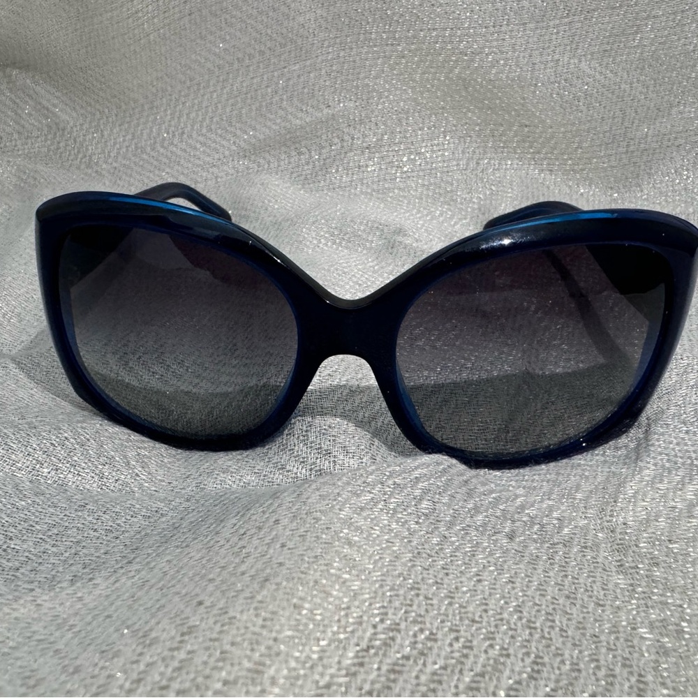 CHANEL CC Sunglasses 5183 Blue CC square-frame sunglasses Fashion Luxury VINTAGE - Picture 11 of 17